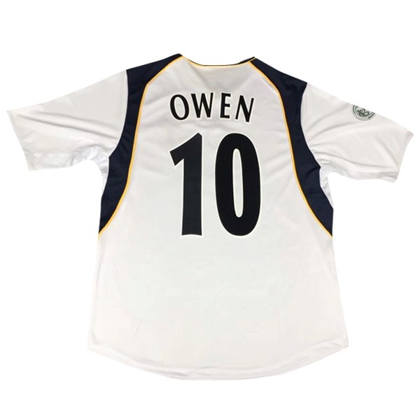 European Super Cup Camiseta Liverpool Owen Primera equipo NO.10 Retro 2005 Blanco